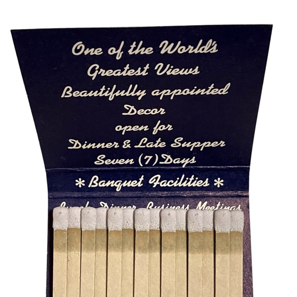 Le Mont Restaurant Pittsburgh PA Vintage Matchbook - Picture 5 of 5